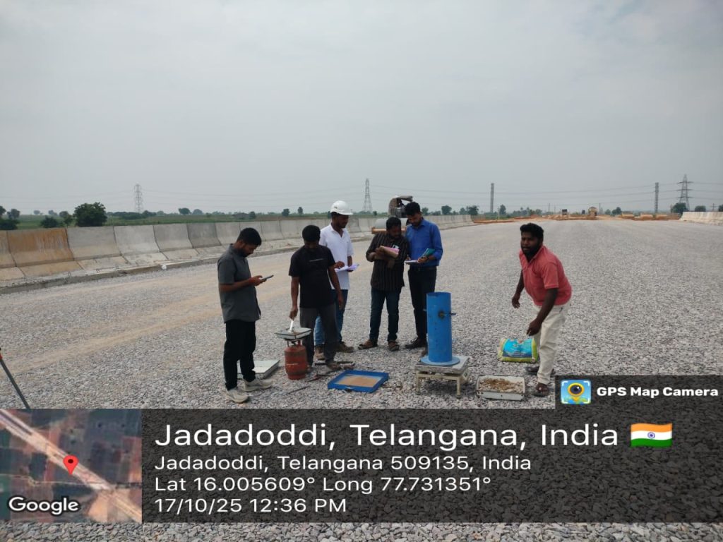 FDD testing @ 236+580 to 236+820 BHS