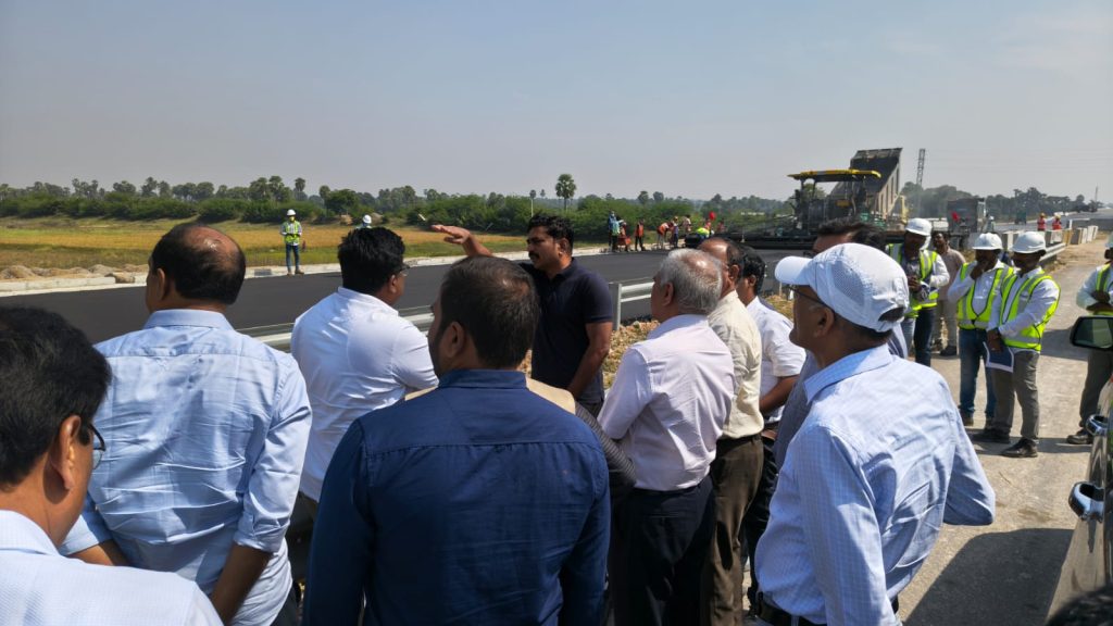 MD sir Visit to site for Reviewing the site progress
