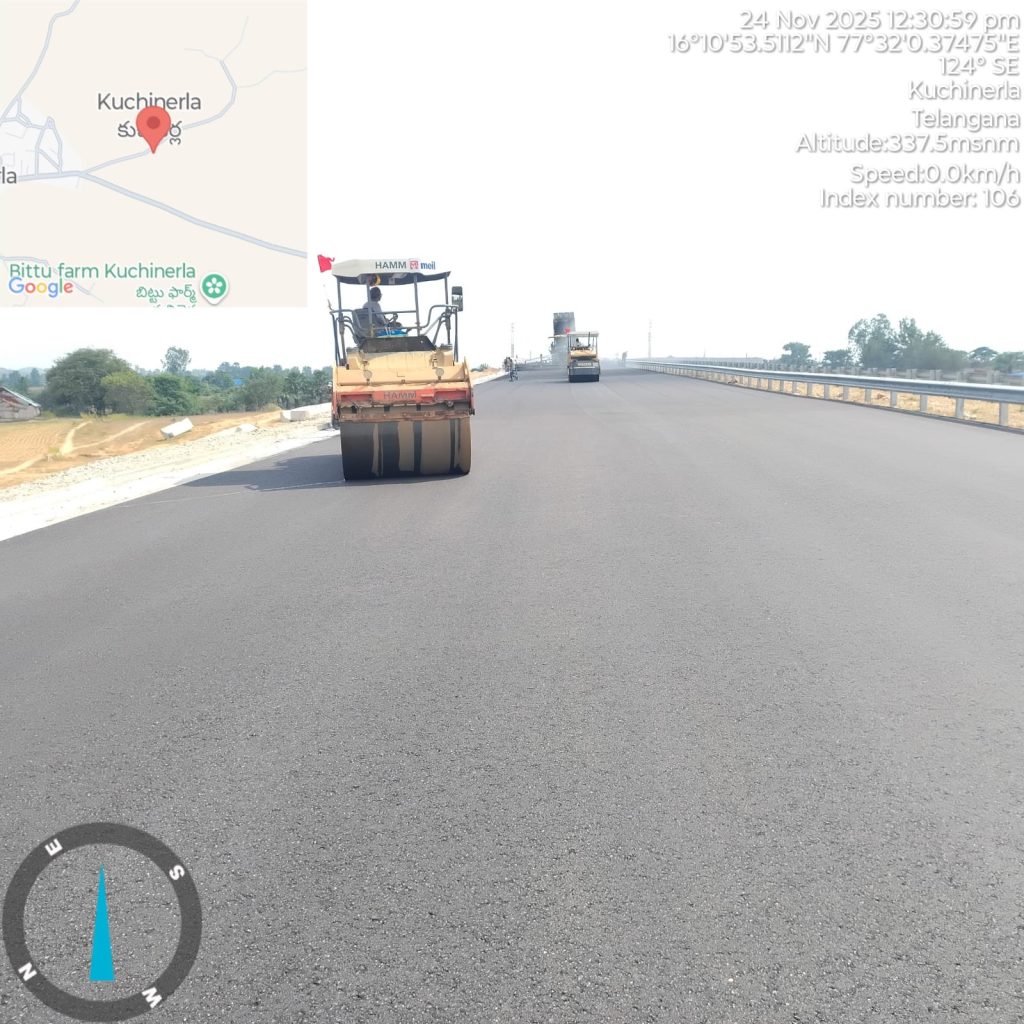 BC Laying Ch 206+992 to 208+456 LHS